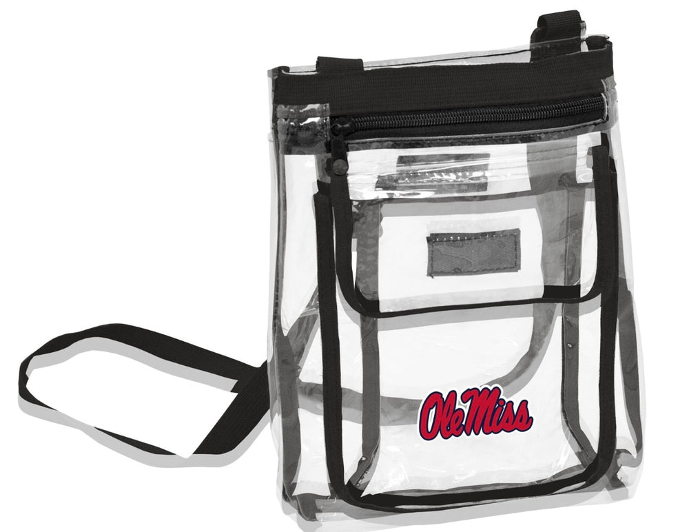 Logo Ole Miss Clear Crossbody