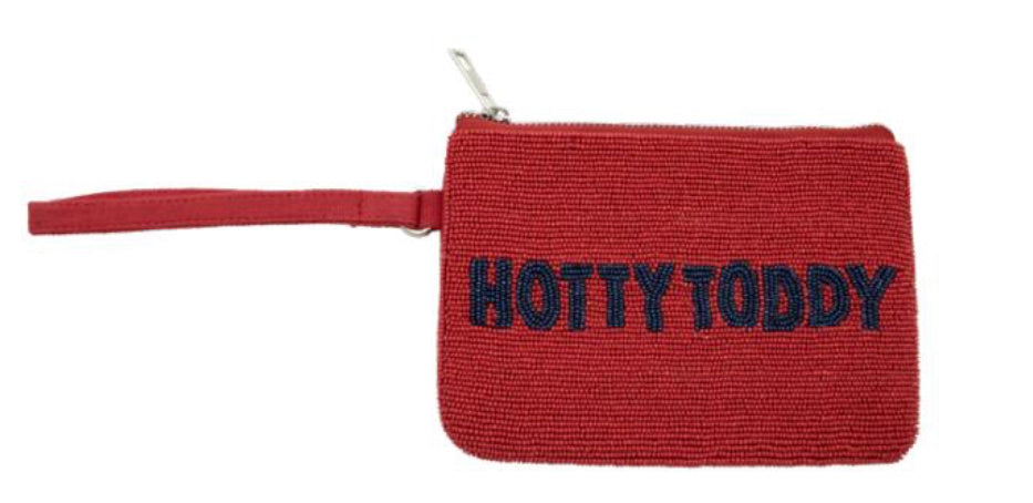Hotty Toddy Red Beaded Accessory Case