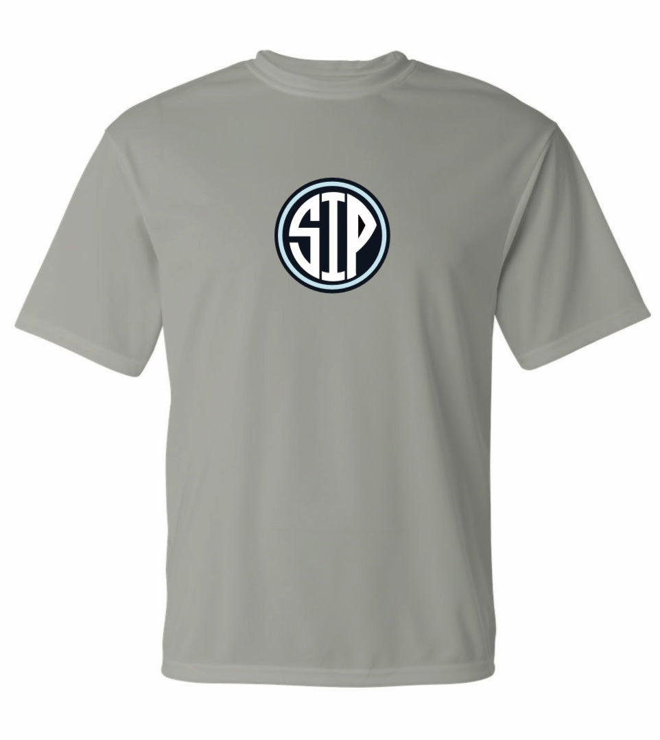 Ole Miss Grey Sip Dri Fit T-Shirt