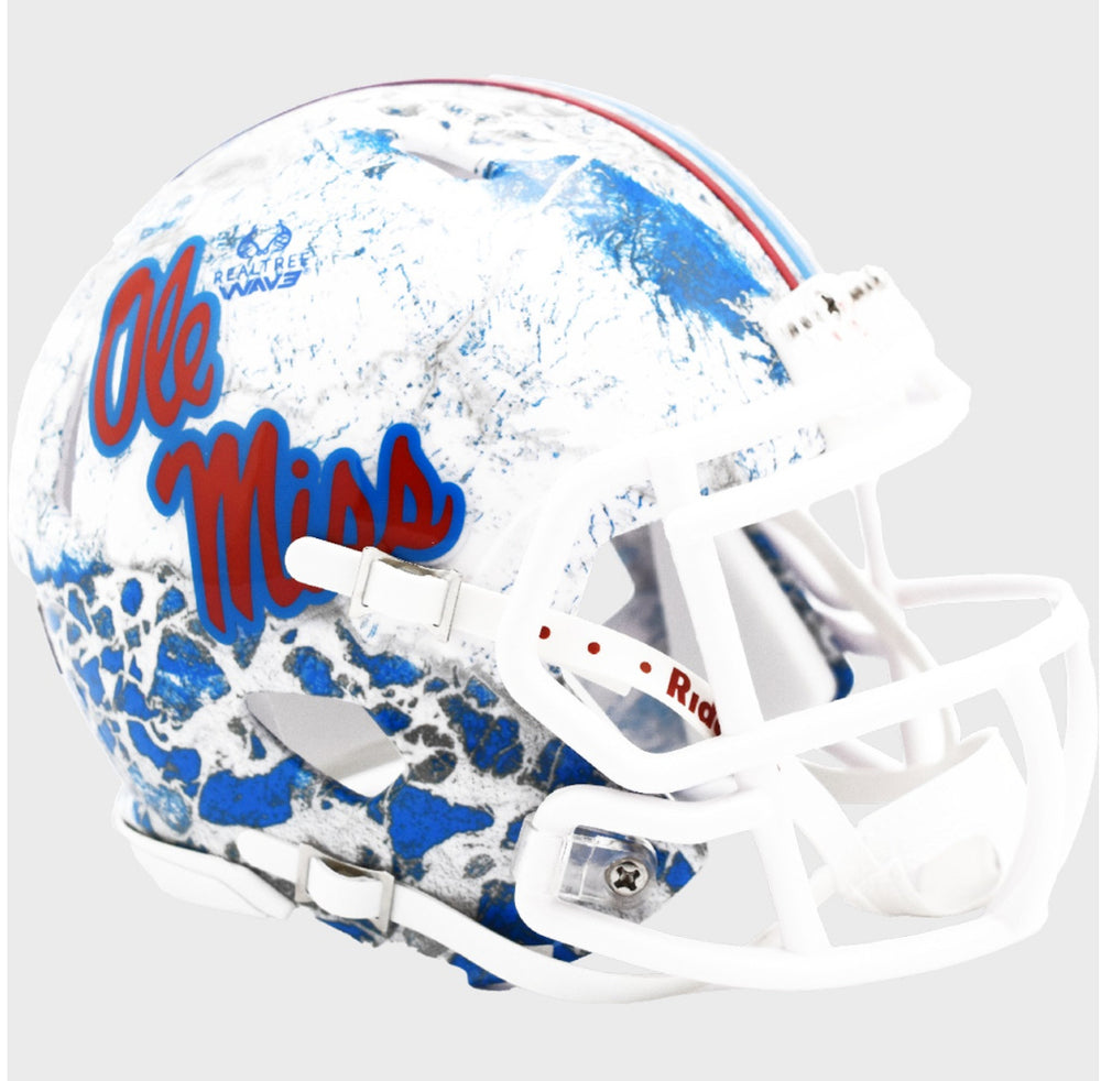 Ole Miss Rebels Realtree Mini Speed Football Helmet