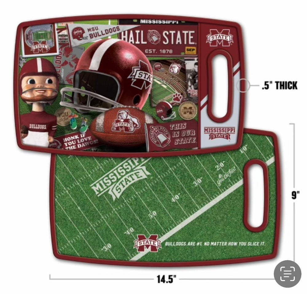 Mississippi State Retro Series Cutting Board