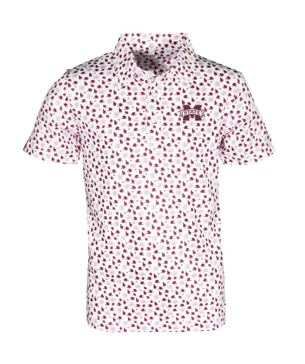 Garb Mississippi State Toddler and Youth Earnest Polo