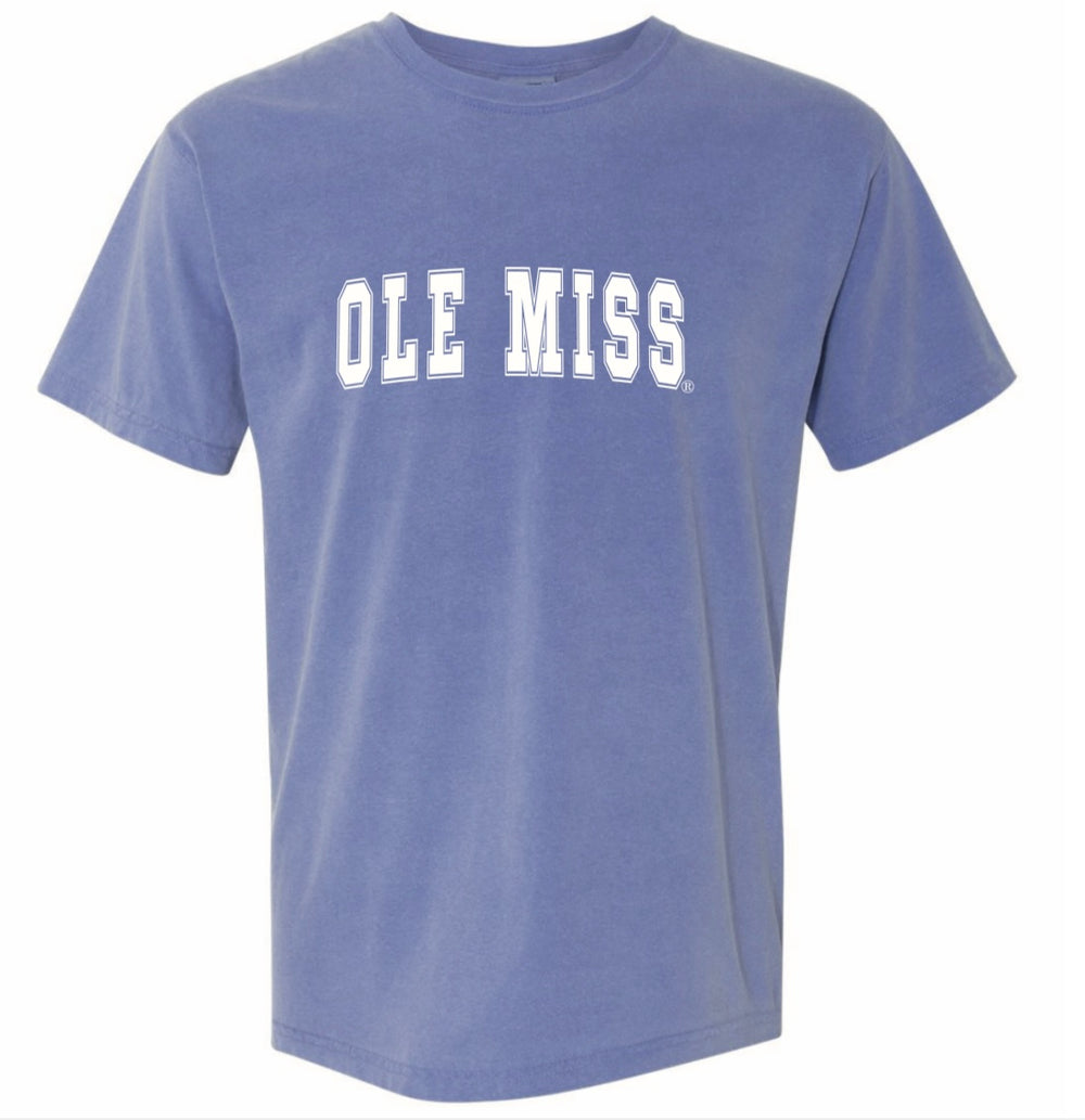 Comfort Color Ole Miss Tee