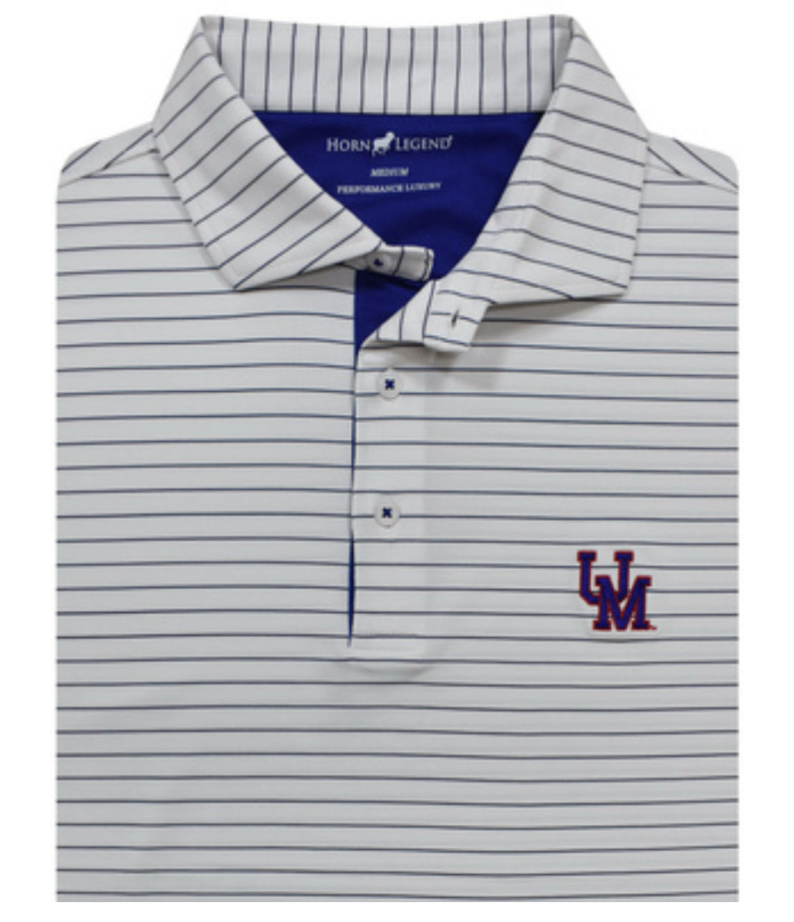 Horn Legend White\Navy Stripe UM Polo