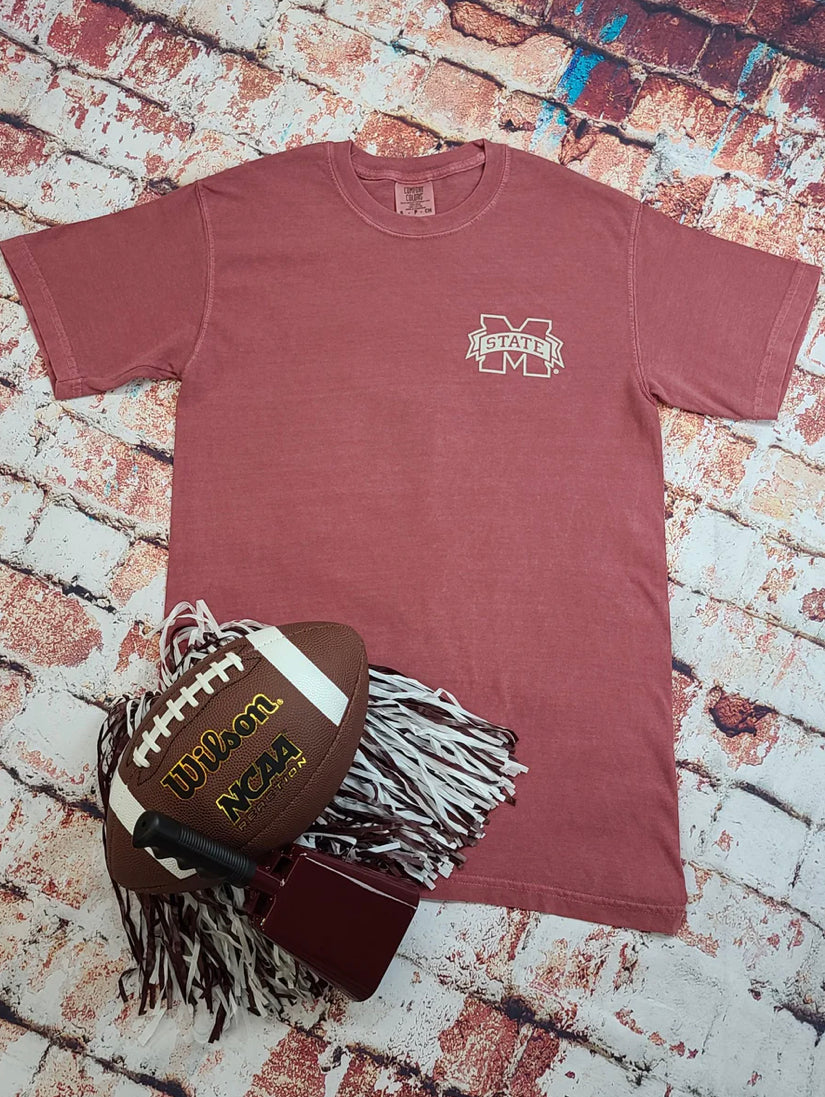 
                  
                    MSU The Game Speckle Bellies Tee
                  
                