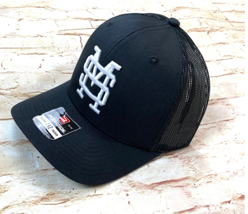 MSU- M over S Richardson Skinny baseball hat