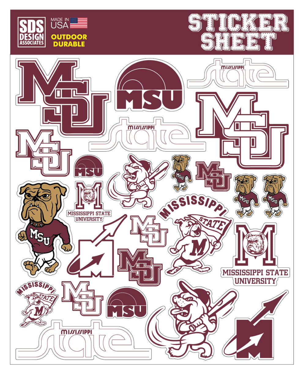 MSU Vault Sticker Sheet