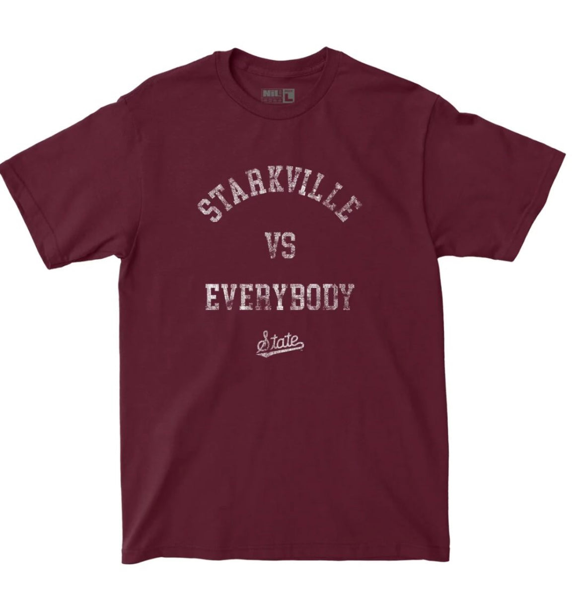 Youth Maroon "Starkville vs Everybody" T-shirt- Pre-Sale