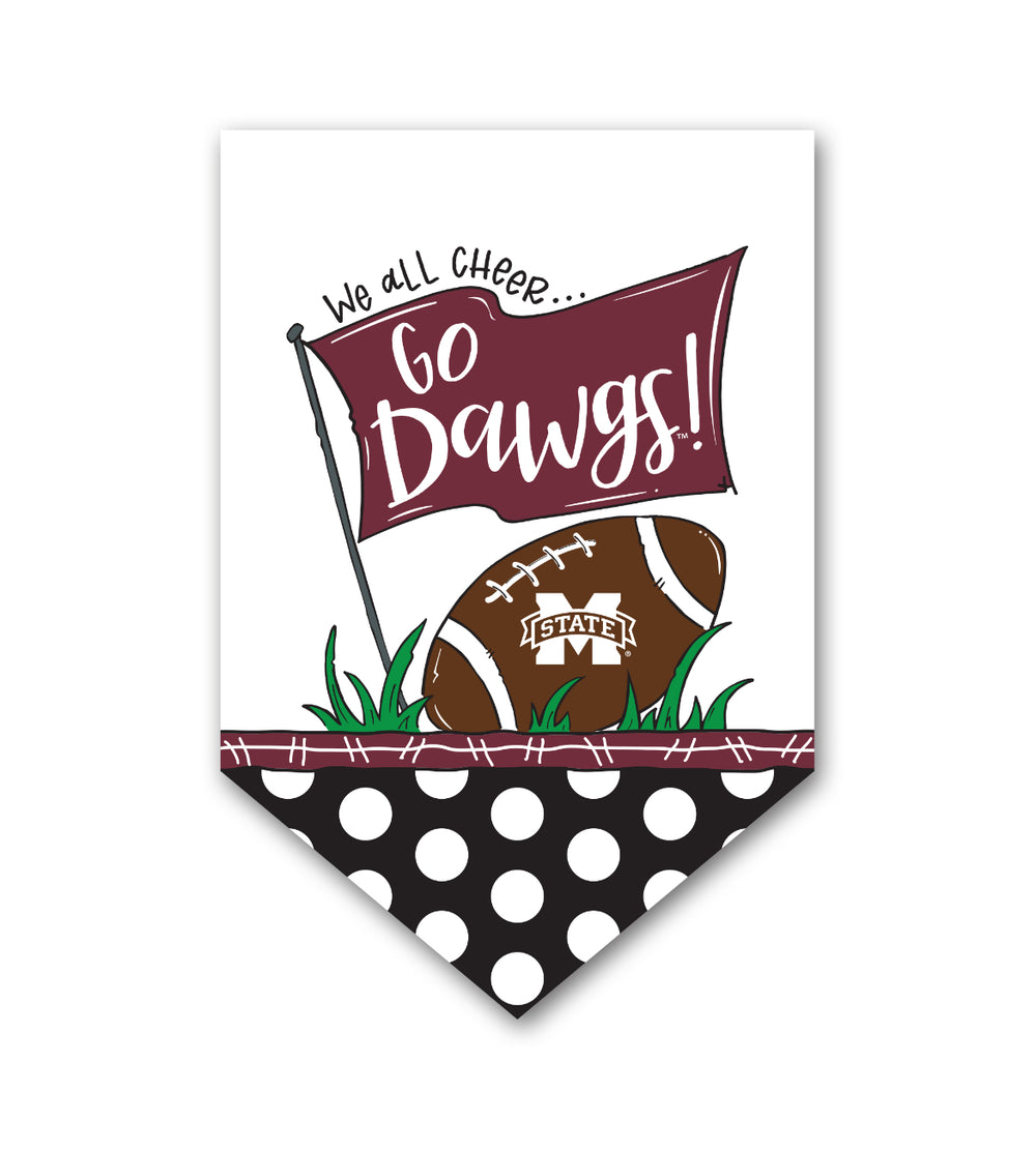 Magnolia Lane Go Dawgs Garden Flag