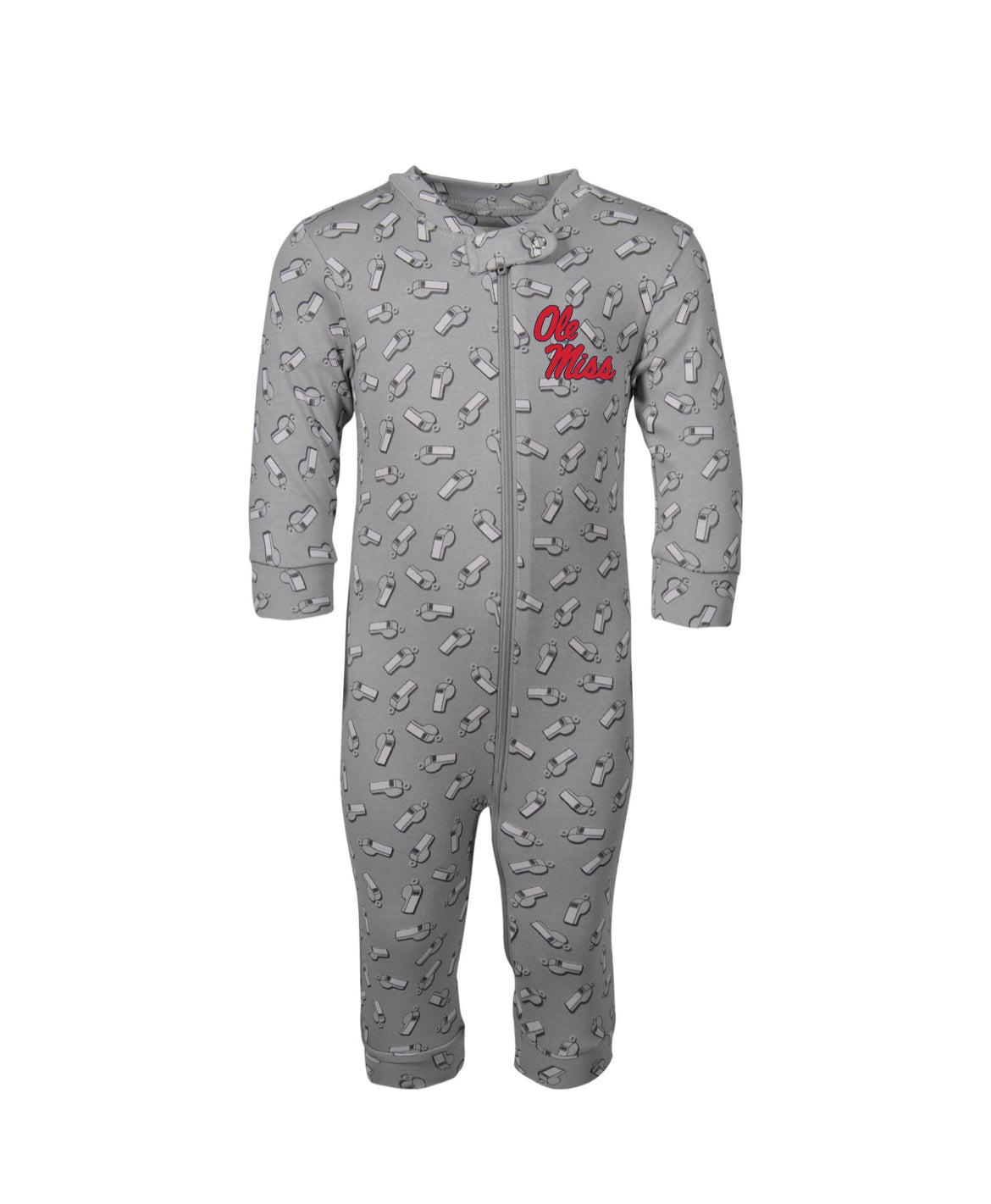 Ole Miss Thatcher Infant Zip Romper