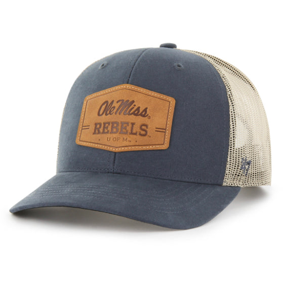47 Brand Vintage Navy Rawhide Trucker