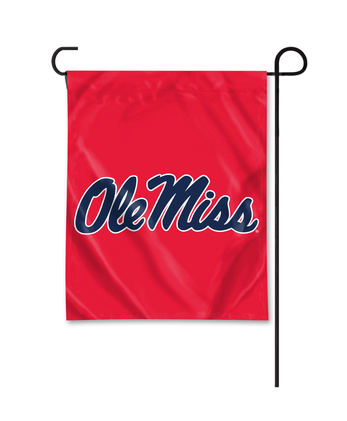 UBF Ole Miss Garden Flag- Red