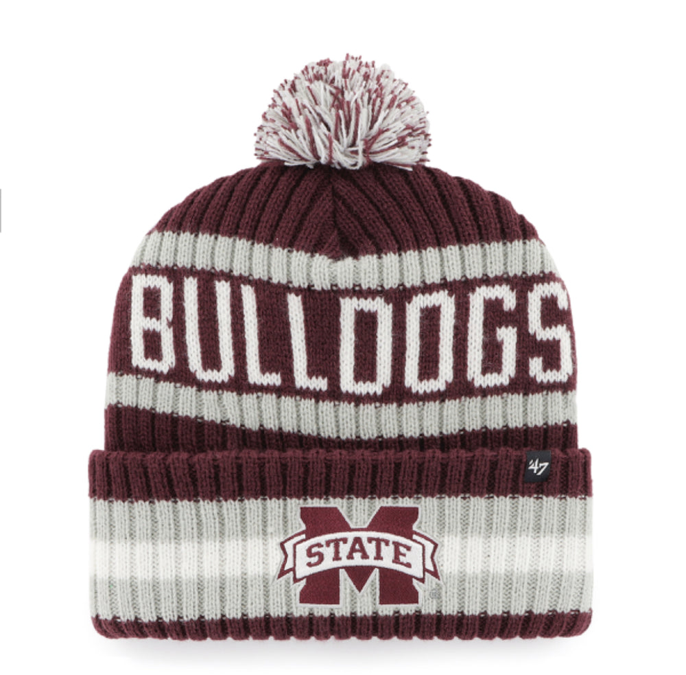 Bulldogs Beanie Grey/White/Maroon '47 Brand