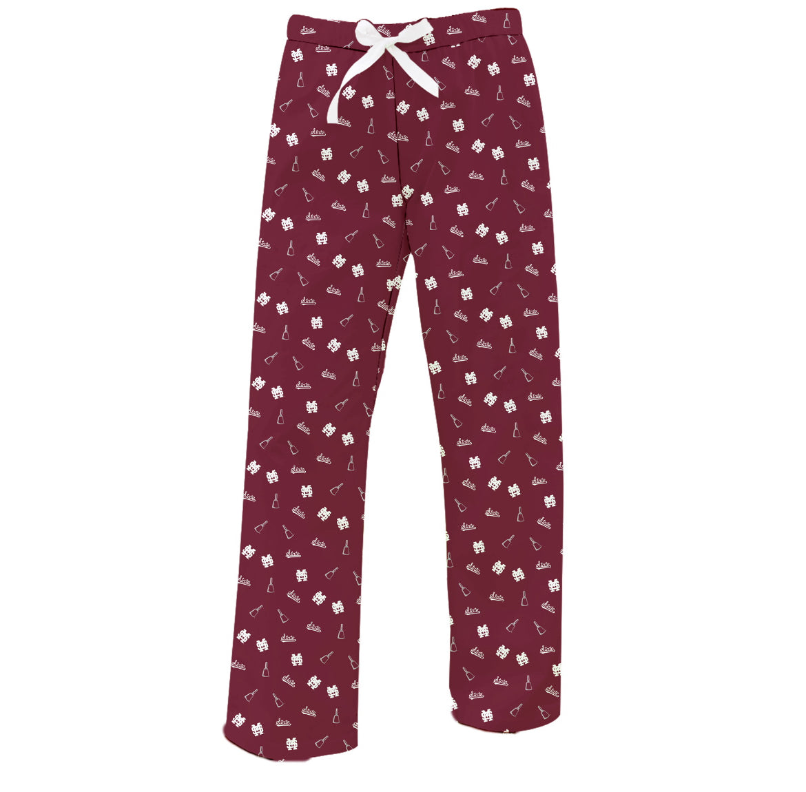 Vive La Fete Mississippi State Youth All Over Design PJ Pants