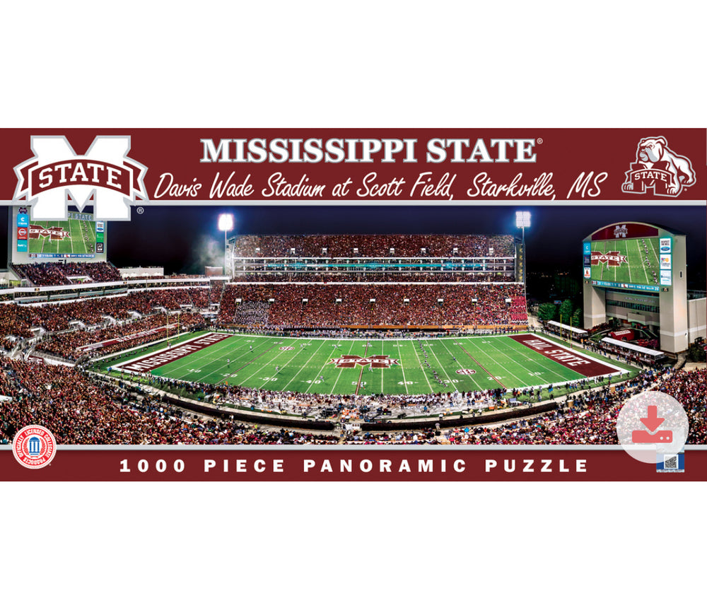 Mississippi State 1000 Piece Davis Wade Stadium Puzzle