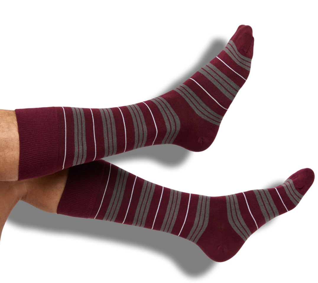 Dead Soxy Maroon stripe