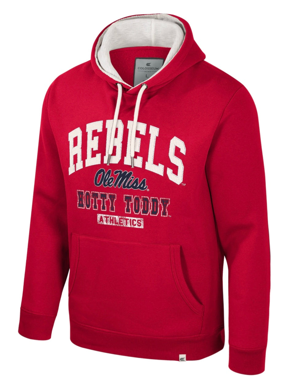Colosseum Mens Oracle Vintage Hoodie - Ole Miss