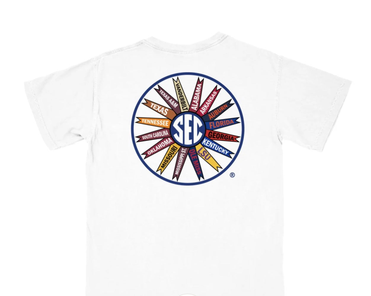 Comfort Color SEC Short sleeve Pinwheel Tee