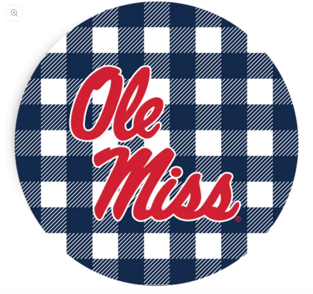 Ole Miss 9" Paper Plates - 10 Plates