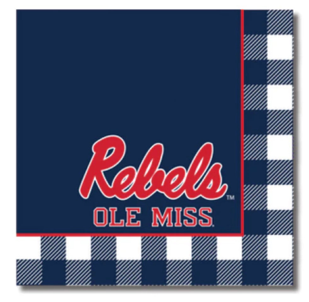 Ole Miss Napkins - pack of 20
