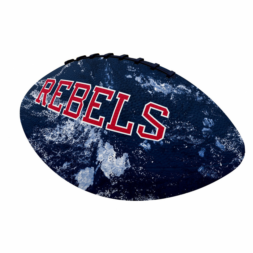 LOGO Brands Ole Miss Mini Camo Size Rubber Football