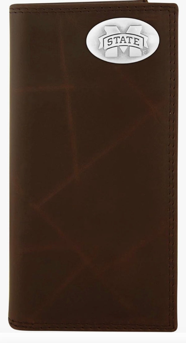 Zep Pro Dark Brown Mississippi State Roper Wallet