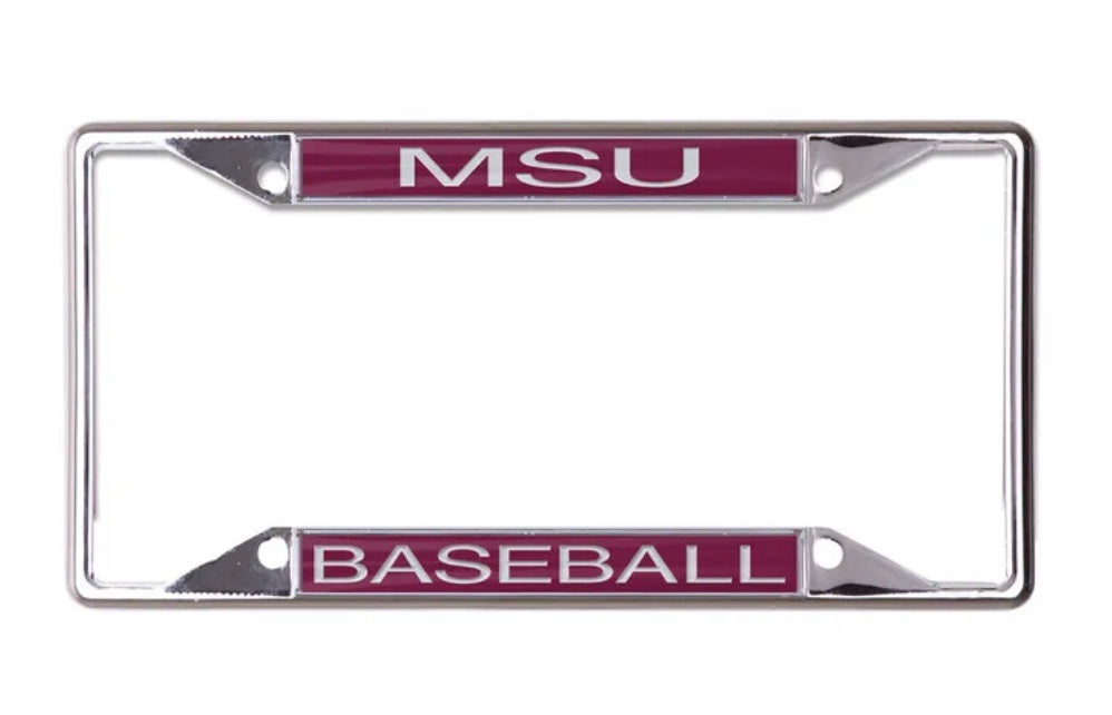 Mississippi State Baseball License Plate Frame