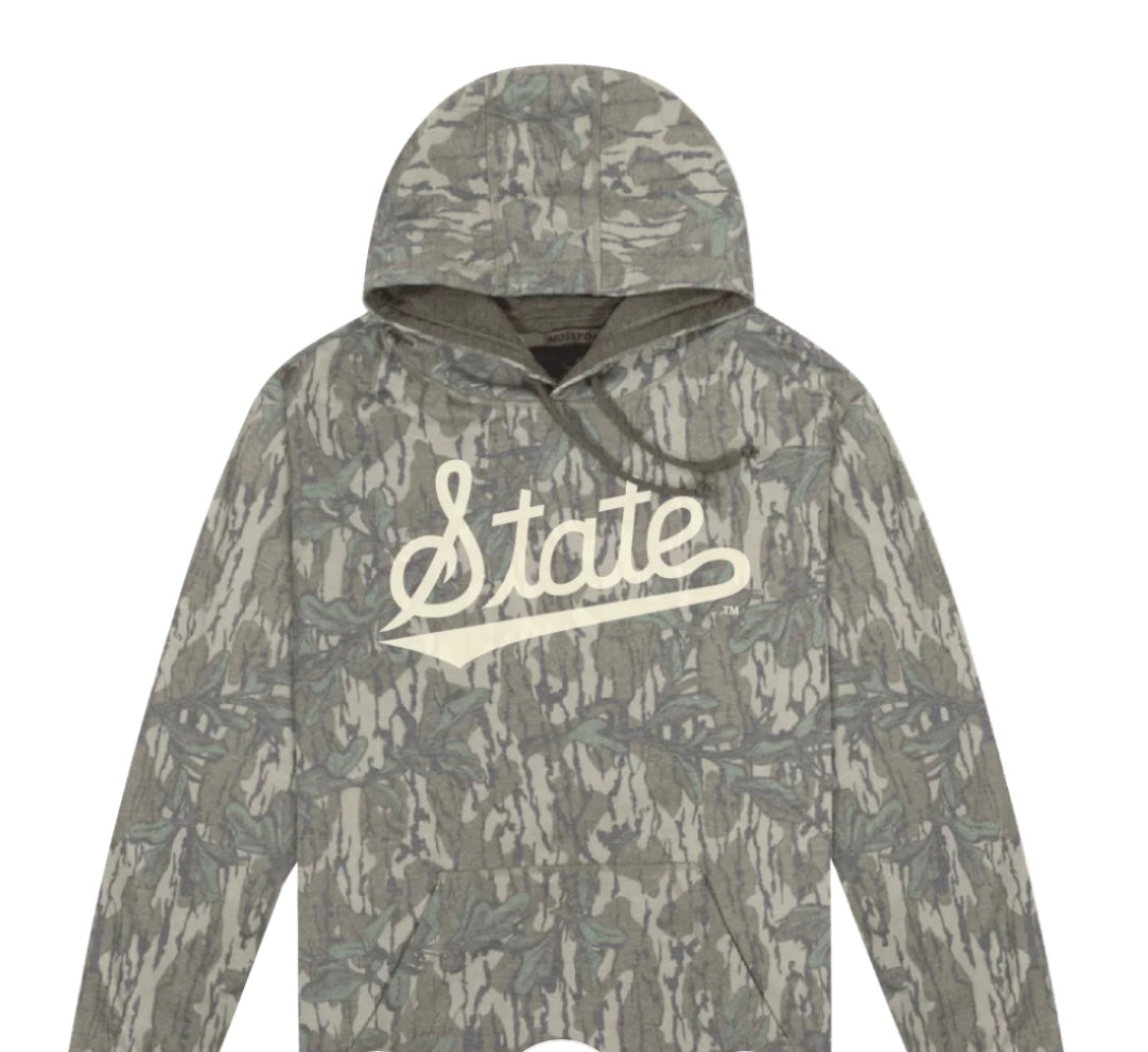 Mossy Oak Mississippi State Hoodie with State Script