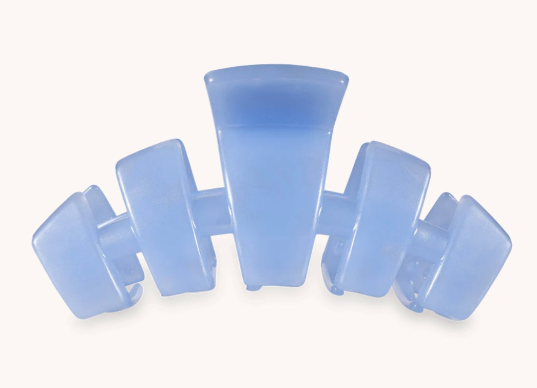 Teleties Classic Blue Lagoon Large Hair Clip