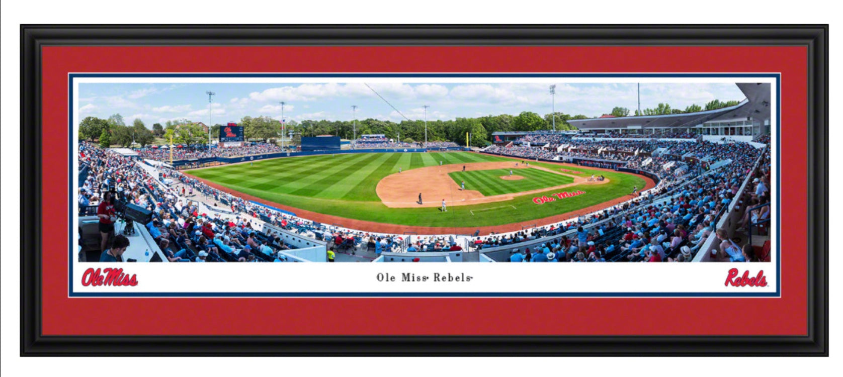 Blakeway Ole Miss Rebels Baseball Deluxe Picture