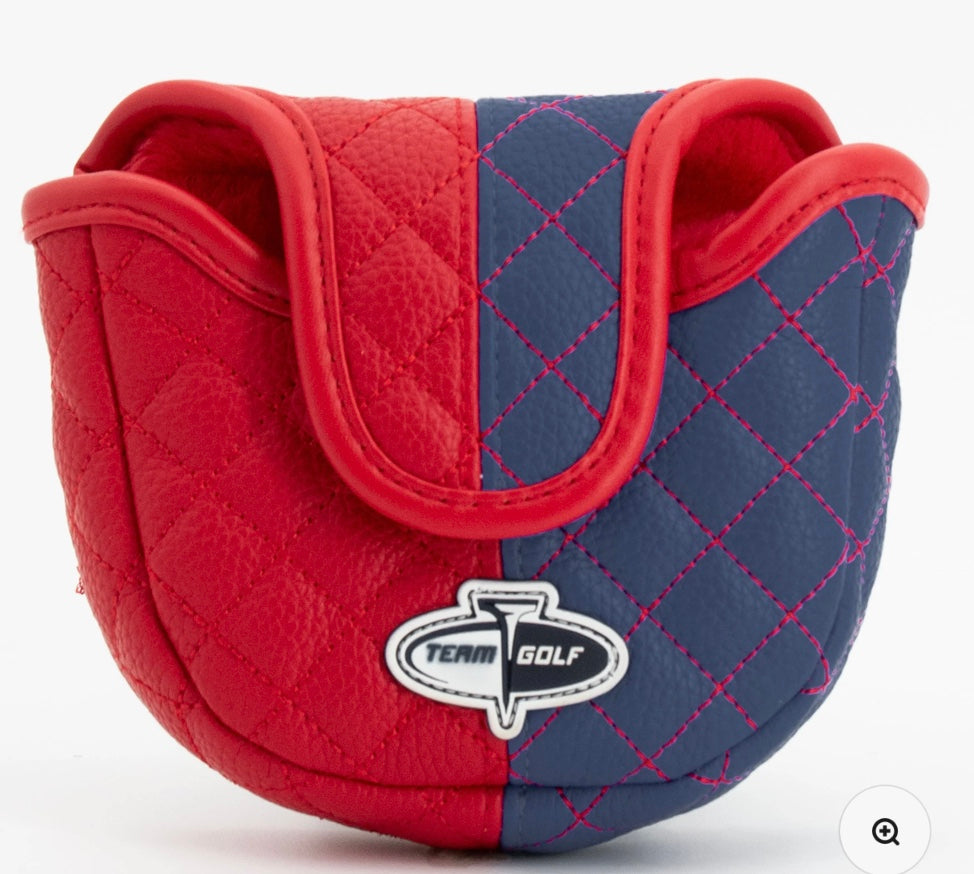 Ole Miss Quilted Mallet Putter Cover (Split)