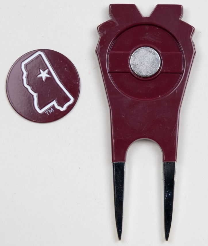 Mississippi State Custom Shape Divot Tool