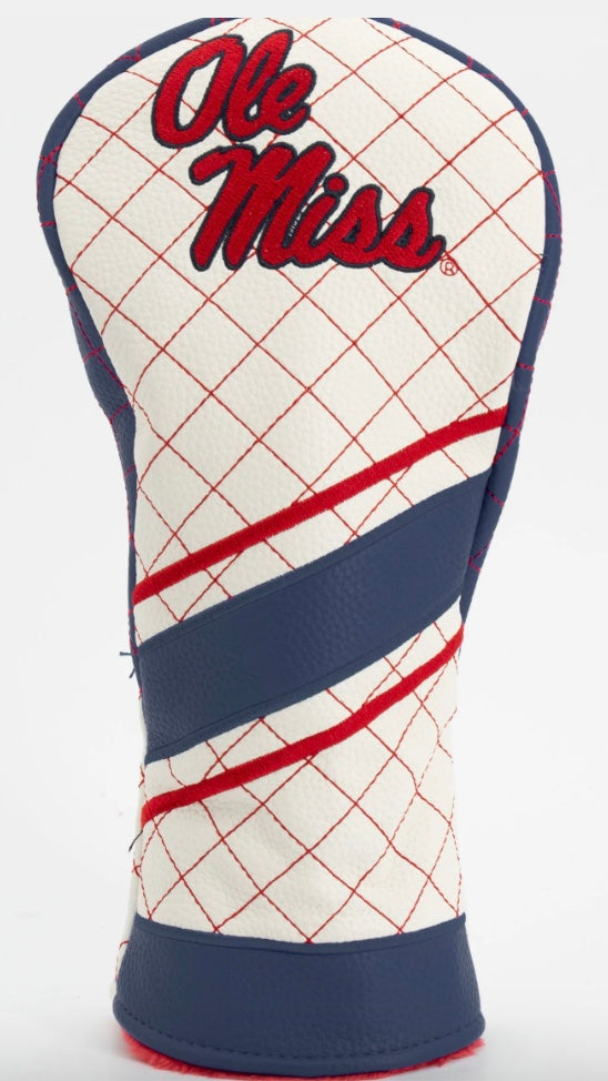 Ole Miss Quilted Driver Headcove