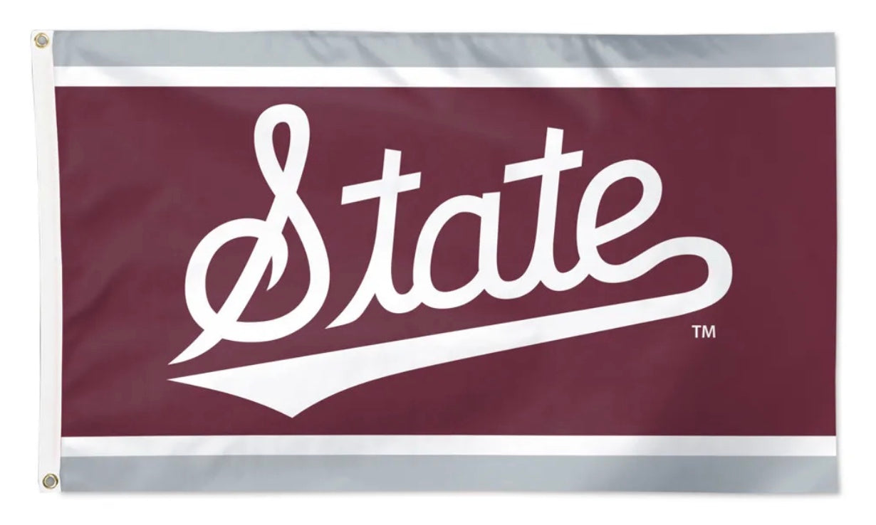 Wincraft Deluxe 3x5 Mississippi State Script Flag