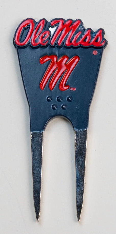 Ole Miss Custom Shape Divot Tool