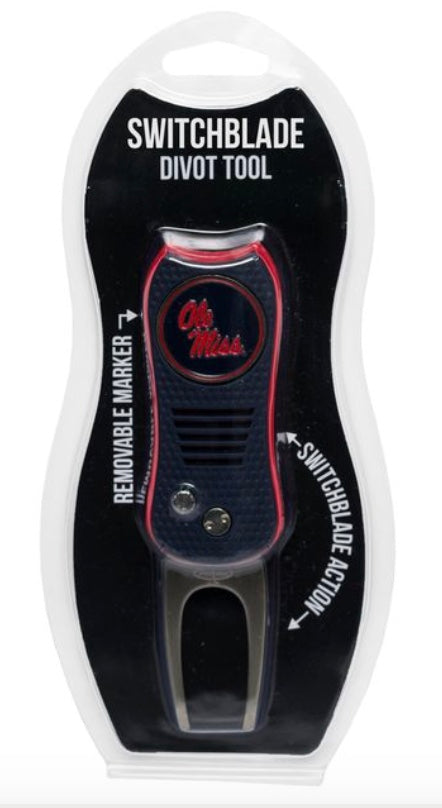 Ole Miss Switchblade Divot Tool