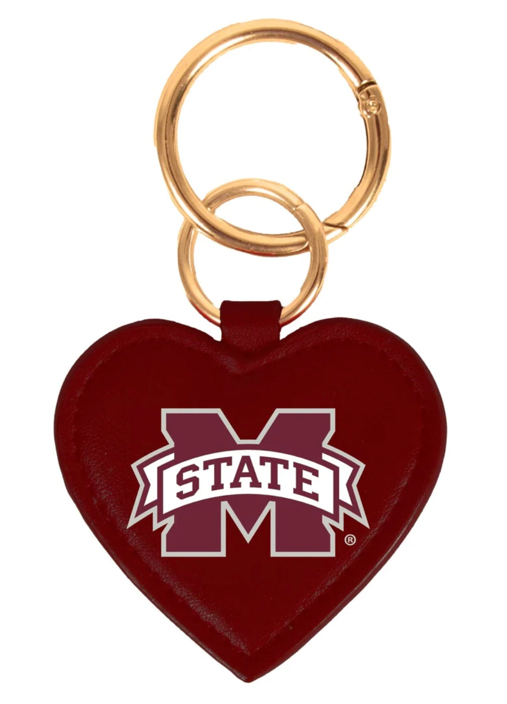 Desden Heart Key Chain MS State