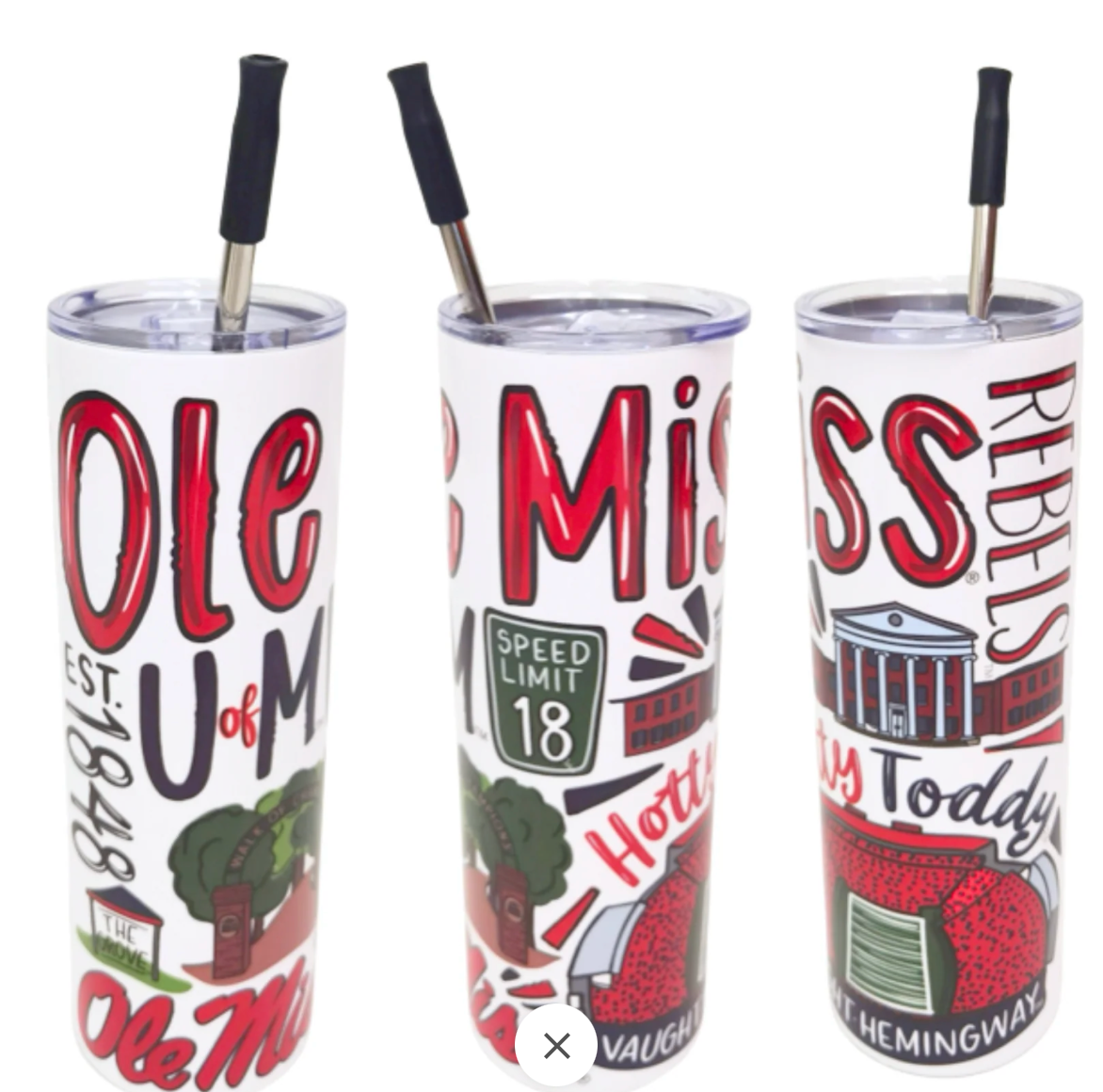 Ole Miss Icon Tumbler