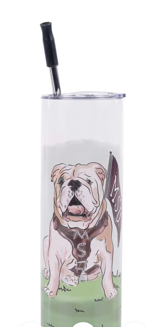 Mississippi State Mascot Tumbler