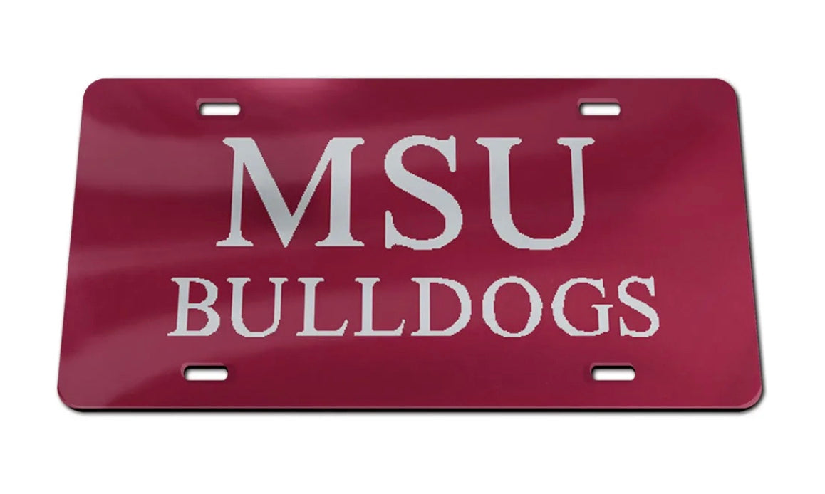 Mississippi State Bulldogs Car Tag