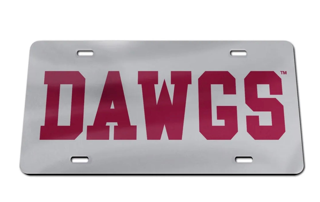 Dawgs Car Tag