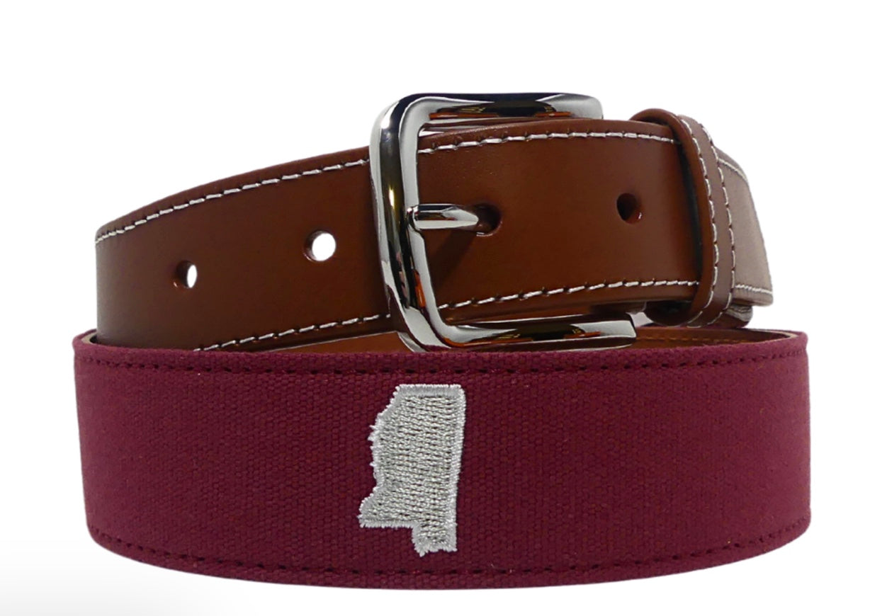 Roostas Mississippi State "The Junction" Mens Belt