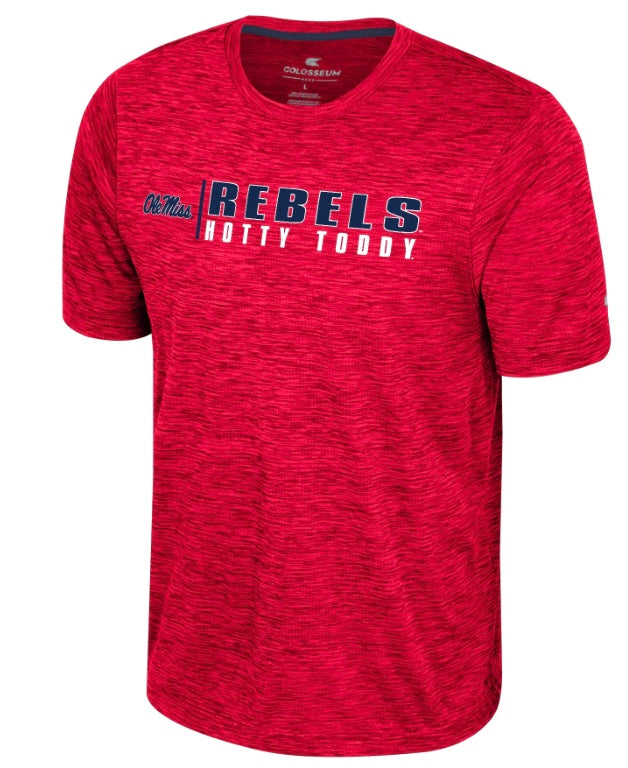Colosseum Men's Red Dri Fit Tee
