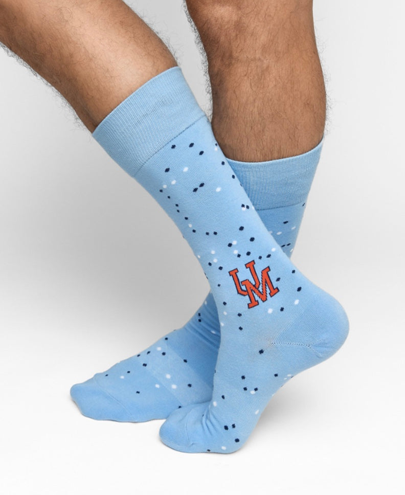 DeadSoxy UM Powder Blue Dress Socks