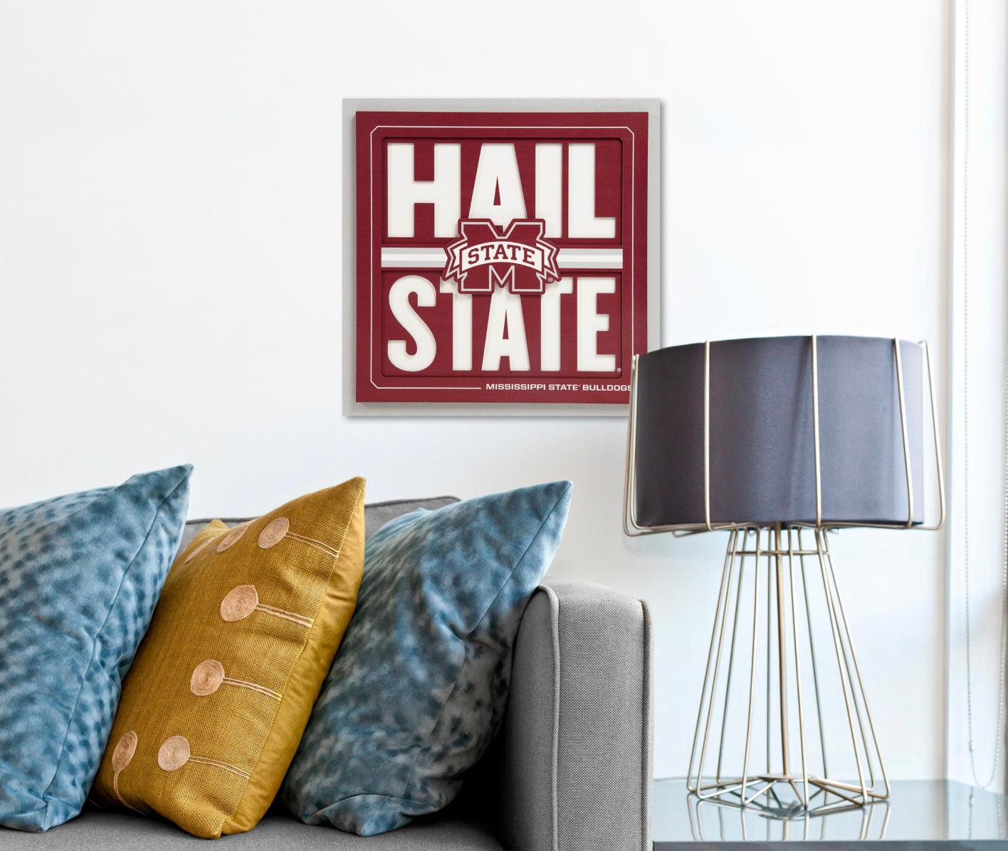 Mississippi State Wall Art