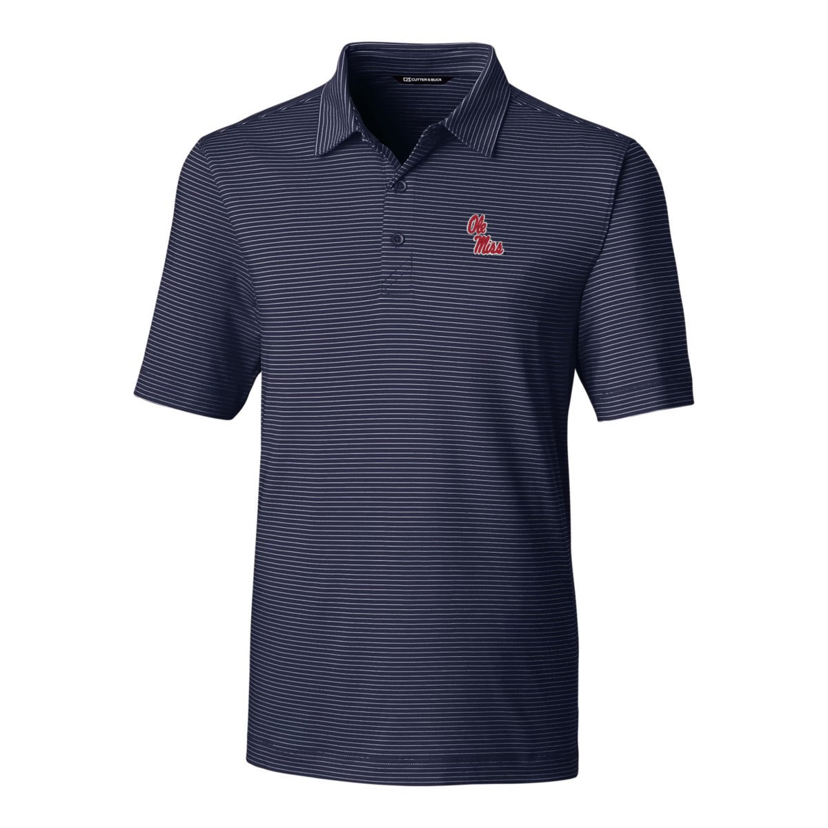 Cutter & Buck St. Louis Cardinals Red/White Forge Eco Double Stripe Stretch  Recycled Polo