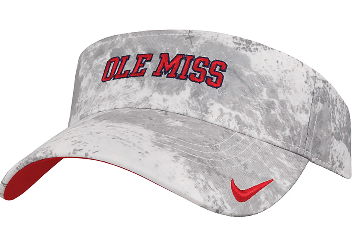 Nike Ole Miss "Realtree" Visor with Ole Miss Block Letters