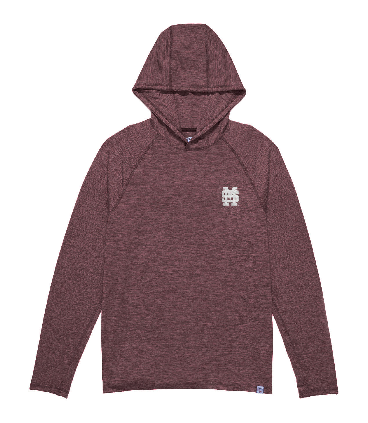 Flag & Anthem Mississippi State Victory Performance Long Sleeve Lightweight Hoodie