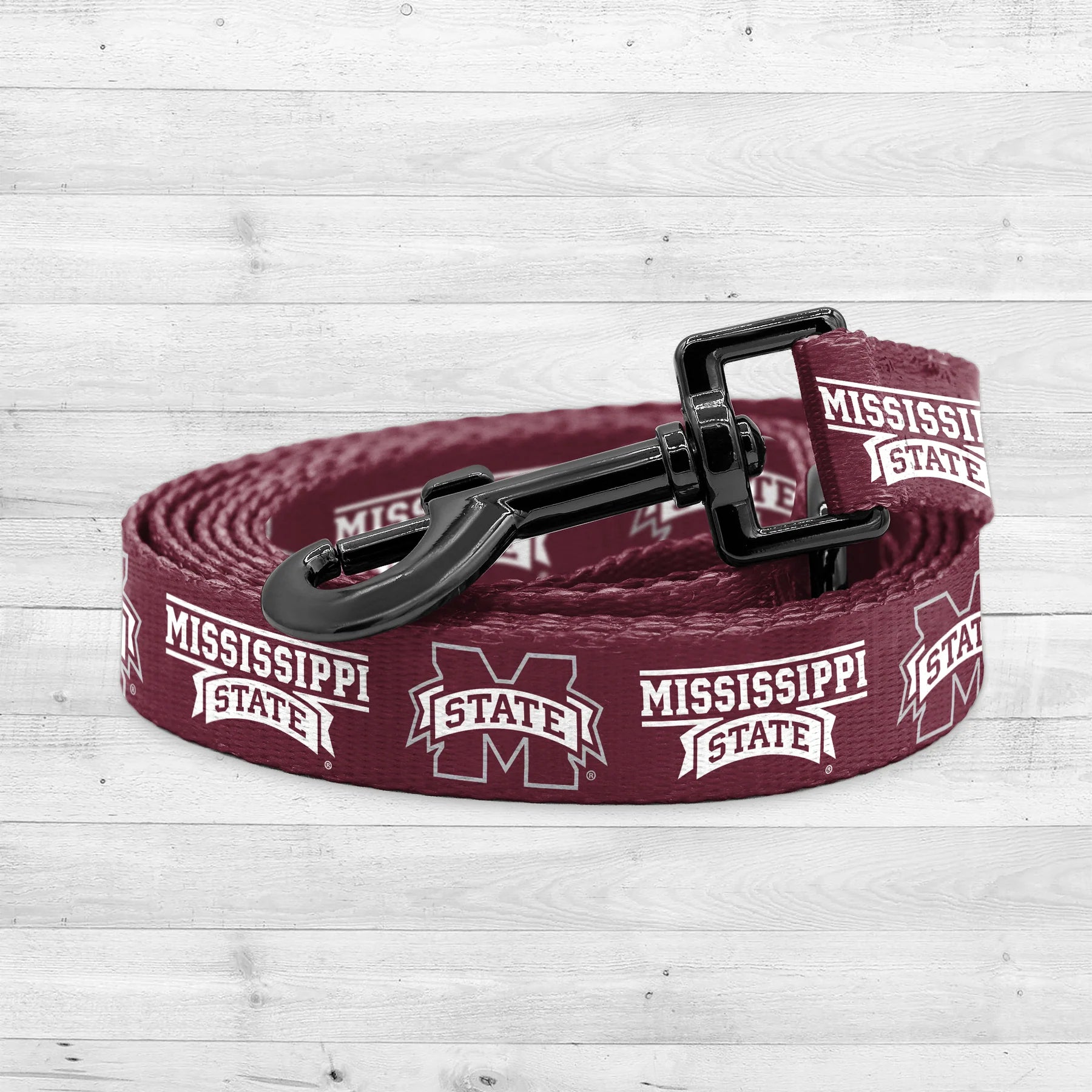 Mississippi State 6 Ft dog leash