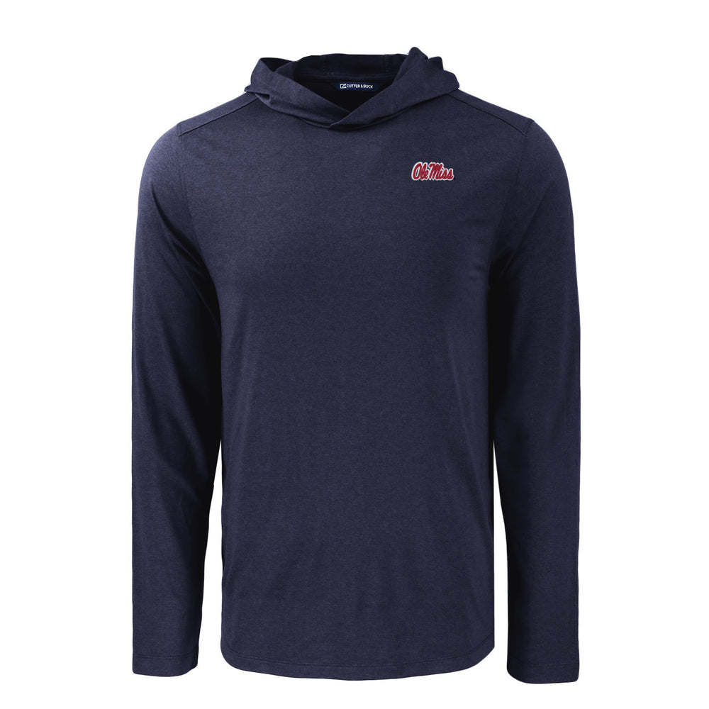 Cutter & Buck Ole Miss Coastline Navy Blue Pullover